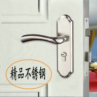 不锈钢门锁执手锁室内门锁卧室门锁工程门锁轴承门锁
