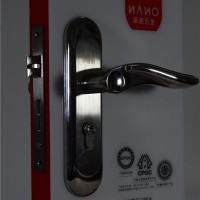 现代五金机械门锁零售室内门锁不锈钢房门锁锁具执手钢木门锁